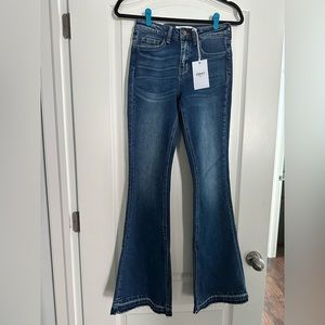 Vervet High Rise Flare Jeans